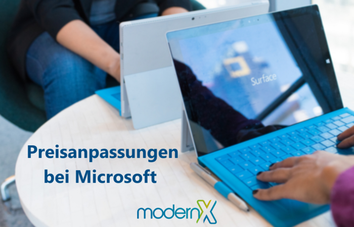 Preisanpassungen bei Microsoft zum 01.04.2023